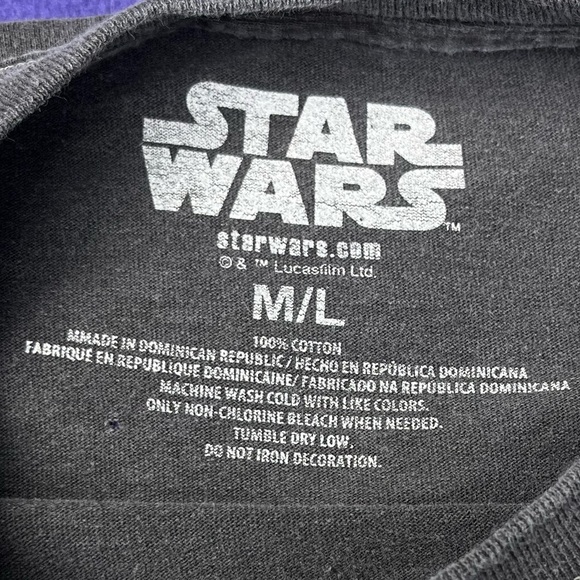 ⭐️ Star Wars: The Rise of Skywalker T-Shirt | Men’s Size Medium/Large | Black - Picture 4 of 7